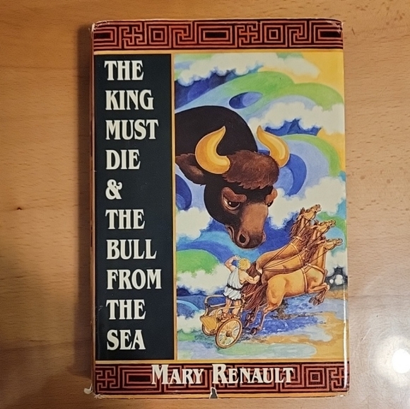 The King Must Die & The Bull from the Sea by Mary Renault HC 1998 Sci-Fi printng - Picture 1 of 16